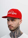 Бейсболка HOOD арт. 100-MWL003-NY046-CM Spread Love III (красный)